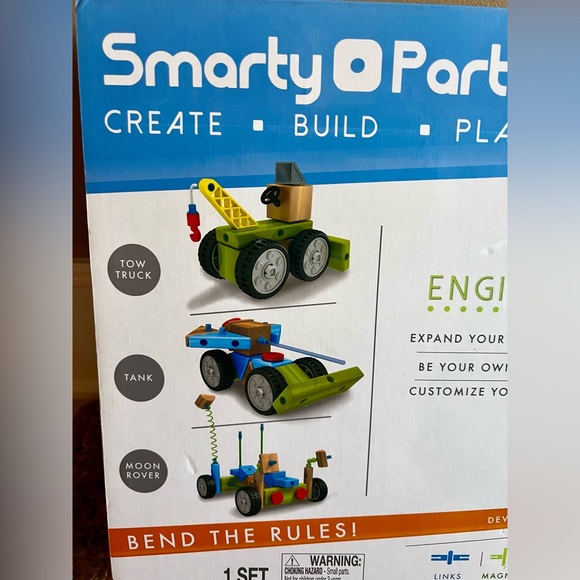 NEW Blip Smarty Parts Engineer Set Engineer Set 125 Pieces Ages 3+ - Picture 2 of 10